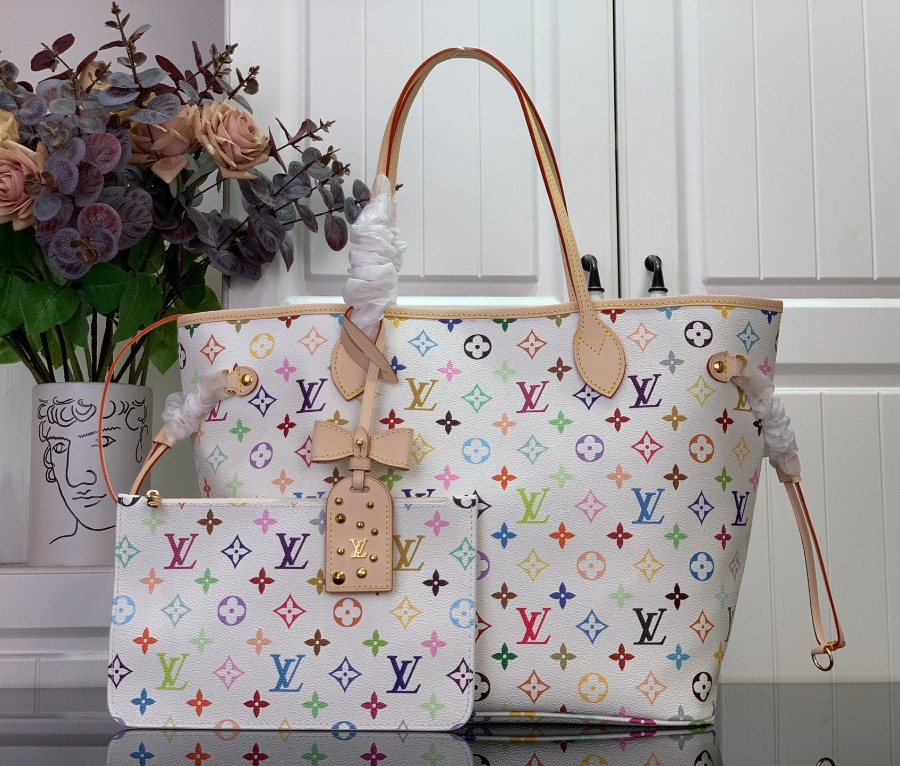 루이비통 네버풀 미디엄 화이트 (28 x 14 x 31)1.jpg