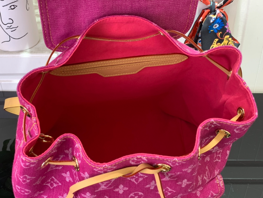 루이비통 빈티지 데님 백팩 M44460 283817cm 자홍색3.jpg