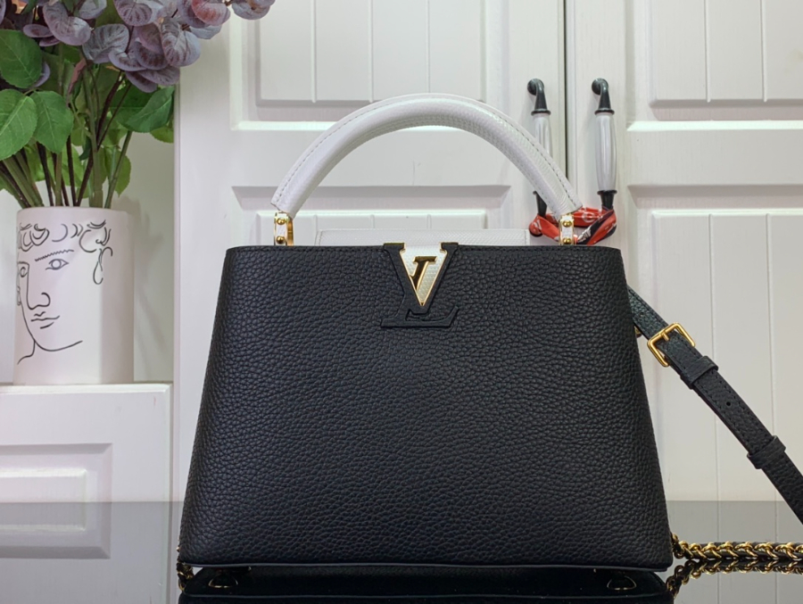 루이비통 카퓌신 스몰 N85830 N48865 27189cm 블랙1.jpg