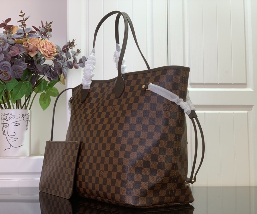 루이비통 네버풀 GM 라지 N40597 321939cm 다미에 브라운 레드5.jpg