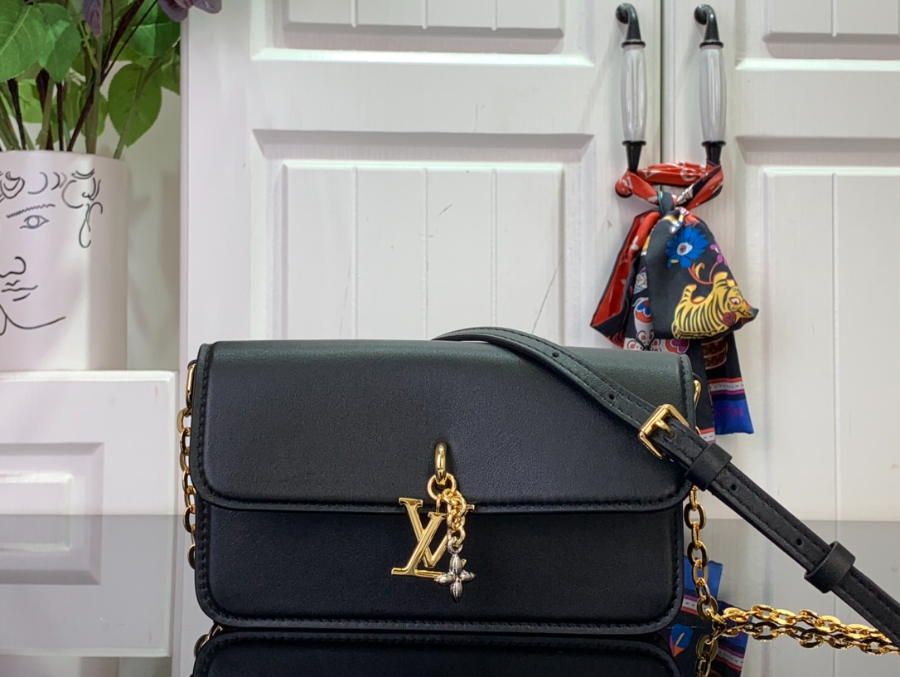 루이비통 월릿 온 체인 LV 블룸 블랙 M14564 11.5420cm1.jpg