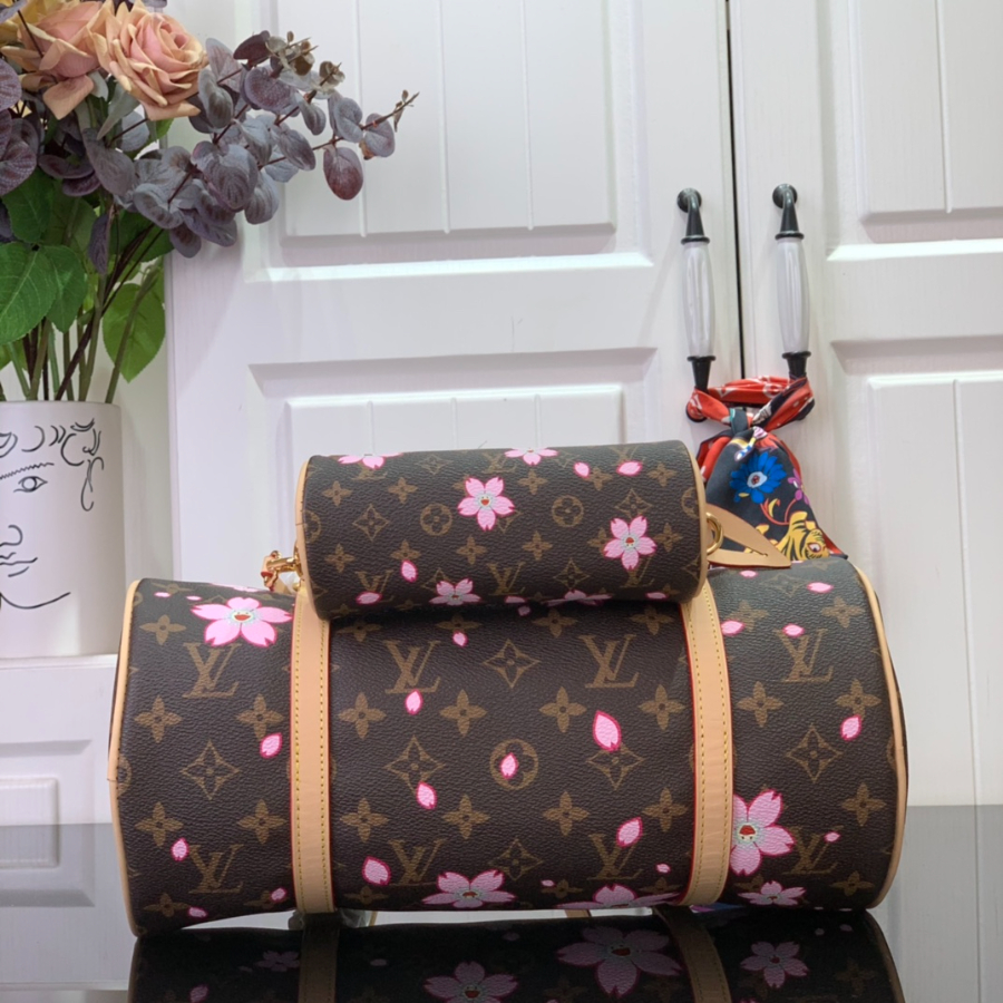 이비통 LV X TM 빠삐용 사쿠라 M13097 111327cm 브라운4.jpg