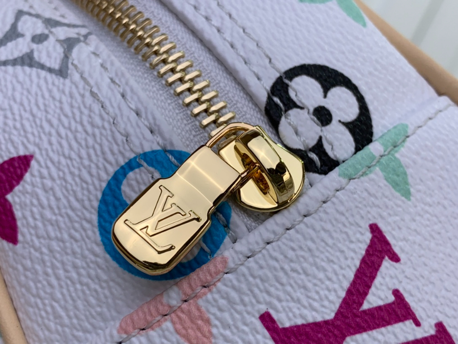 루이비통 LV X TM 멀티컬러 이스트 웨스트 핸들백 271410cm M13084 화이트6.jpg