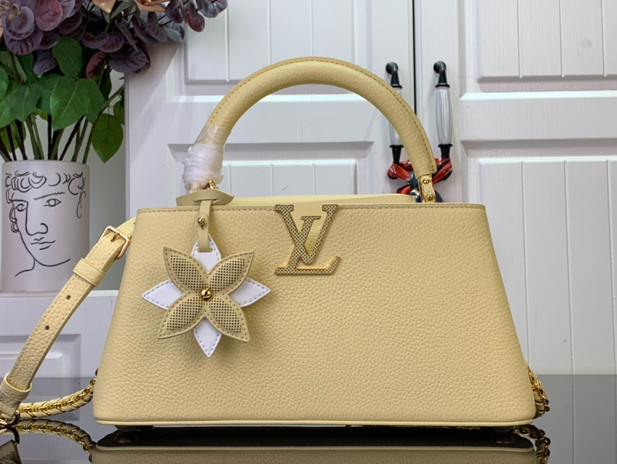 루이비통 프라워 카퓌신 이스트 웨스트 BB M11351 19933cm 옐로우1.jpg