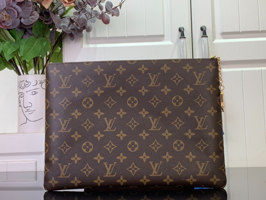 루이비통 키 파우치 L 3323.51cm M13561 브라운1.jpg