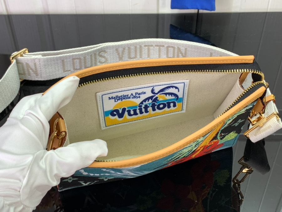 루이비통 가스통 웨어러블 월릿 크로스백 M83466 2214.54.5cm 흑녹색5.jpg