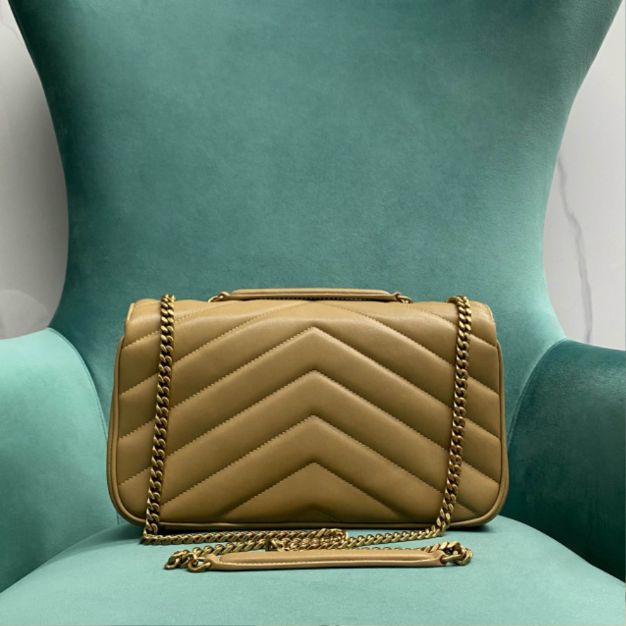 생로랑 MATELASSE 마틀라세 램스킨 소재의 LOULOU 루루 미디엄 백 801439 29178cm 라이트 브라운2.jpg