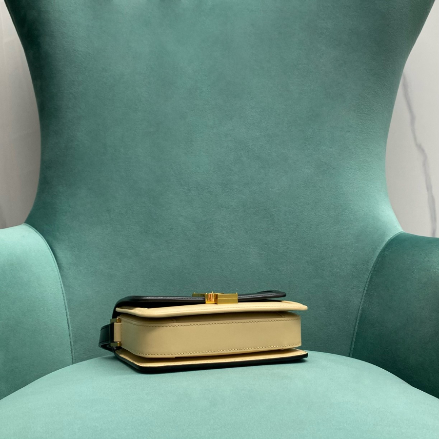 생로랑 가죽 스몰 사첼 백 배색 블랙 634306 18.5144cm4.jpg