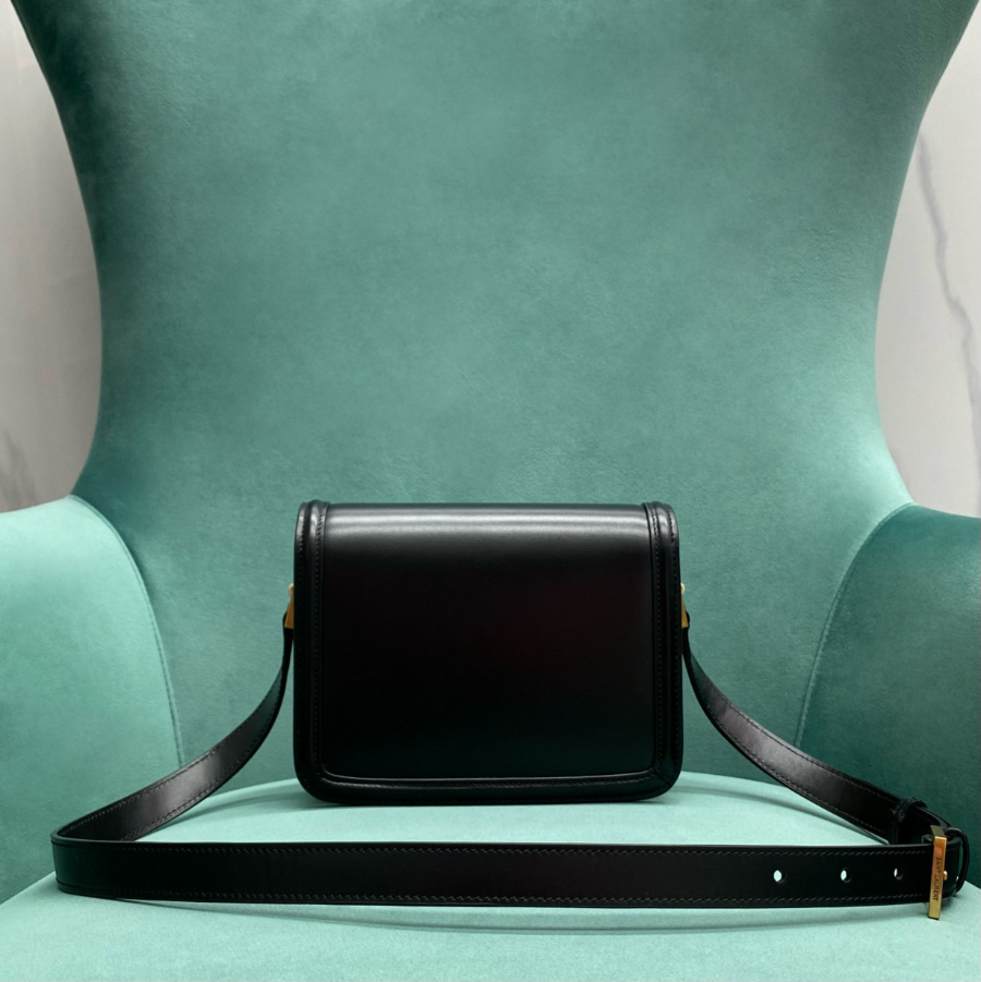 생로랑 가죽 스몰 사첼 백 배색 블랙 634306 18.5144cm2.jpg