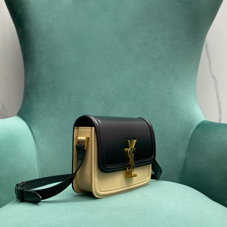 생로랑 가죽 스몰 사첼 백 배색 블랙 634306 18.5144cm3.jpg