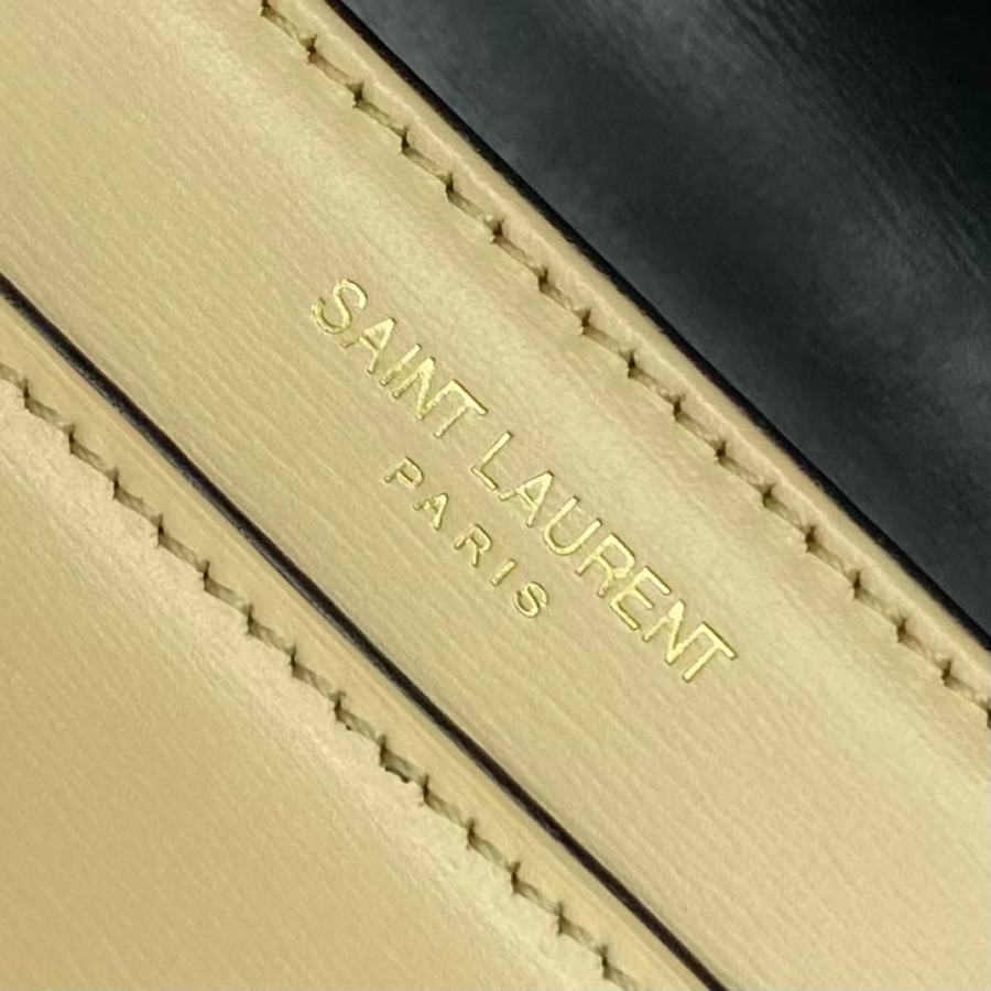 생로랑 가죽 스몰 사첼 백 배색 블랙 634306 18.5144cm6.jpg