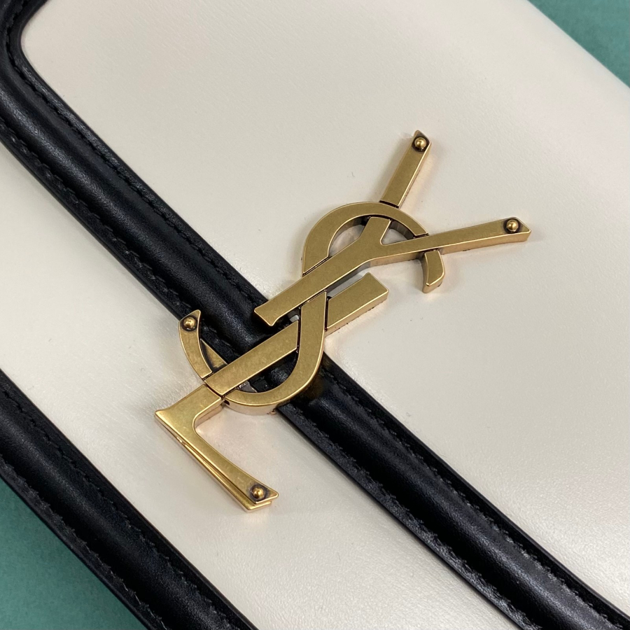 생로랑 가죽 스몰 사첼 백 흑백 634306 18.5144cm8.jpg