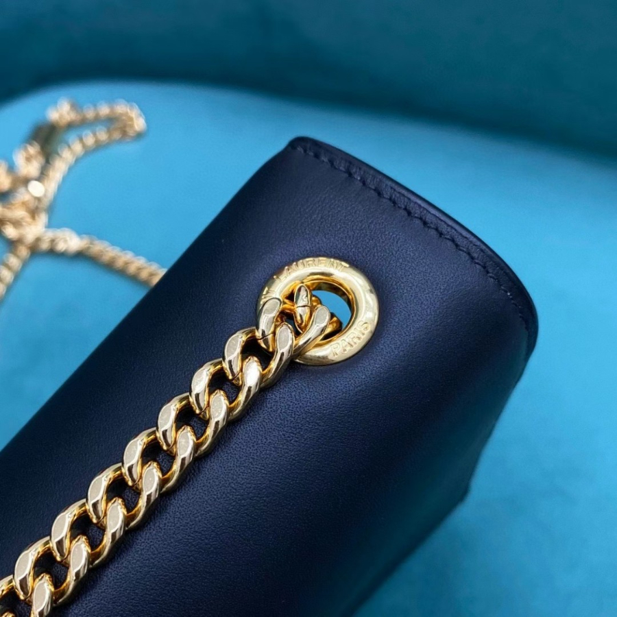 생로랑 그랑 드 뿌드르 가죽 KATE 미디엄 태슬 백 블랙 골드 354119 24514.5cm09.jpg