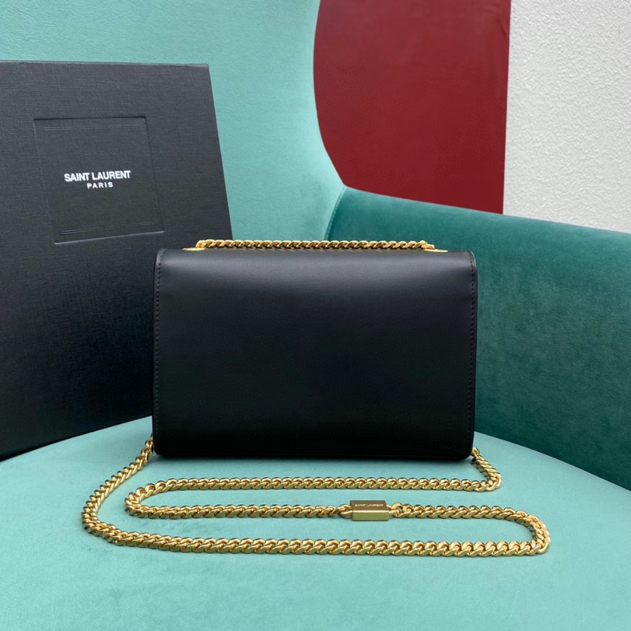 생로랑 그랑 드 뿌드르 가죽 KATE 스몰 태슬 백 블랙 골드 474366 20512.5cm02.jpg