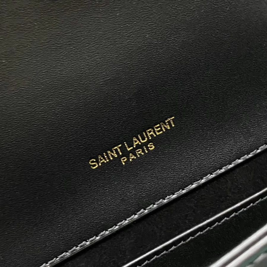 생로랑 그랑 드 뿌드르 가죽 KATE 스몰 태슬 백 블랙 골드 474366 20512.5cm10.jpg