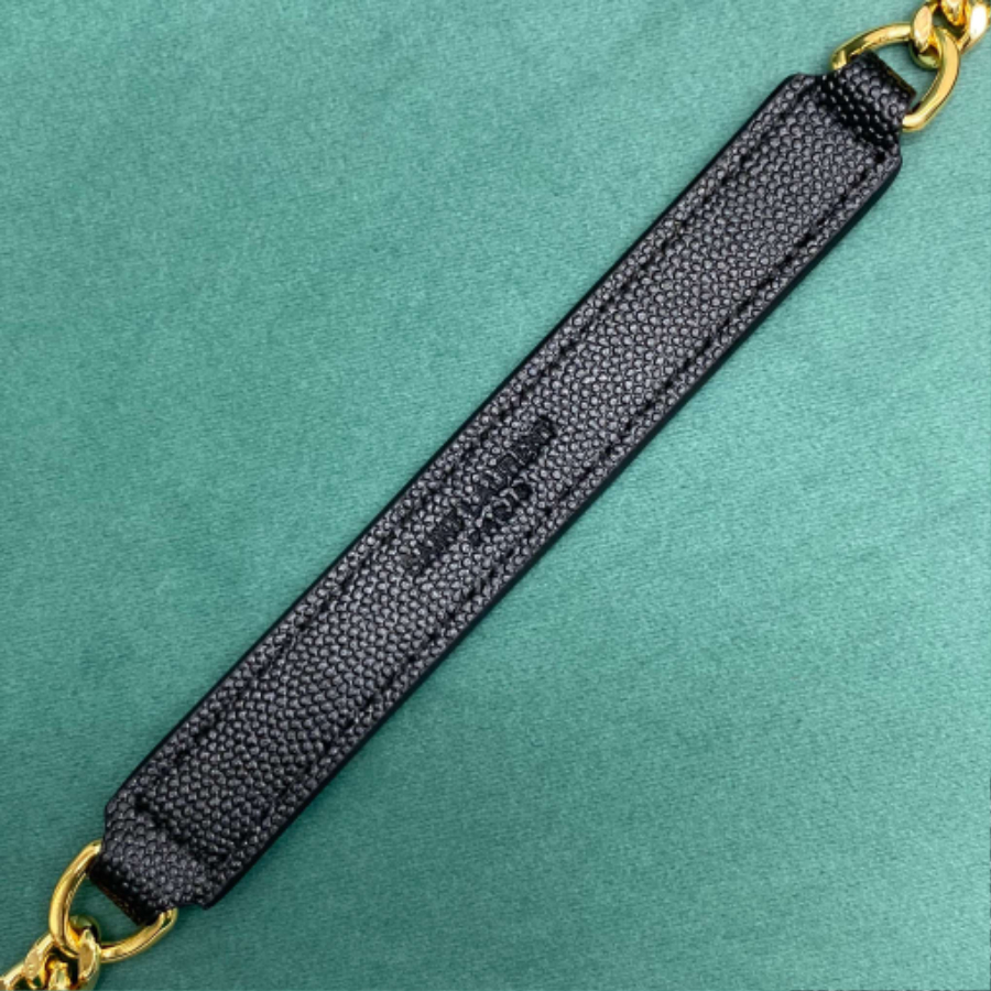 생로랑 그랑 드 뿌드르 퀼팅 가죽 ENVELOPE 스몰 600195 21613cm 블랙 금장09.jpg