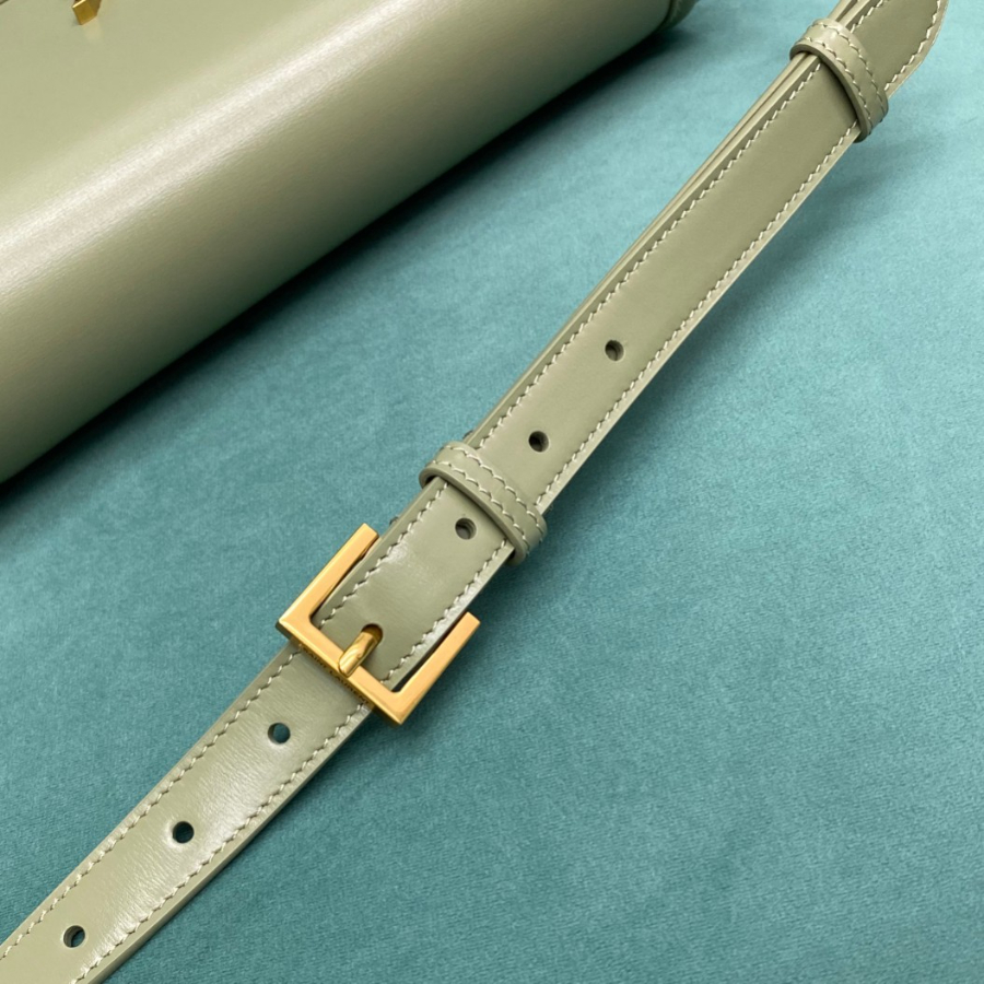 생로랑 금장 가죽 미디엄 사첼 백 그린 634305 23616cm7.jpg