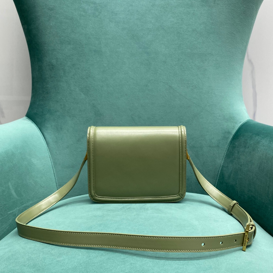 생로랑 금장 가죽 스몰 사첼 백 그린 634306 18.5144cm2.jpg