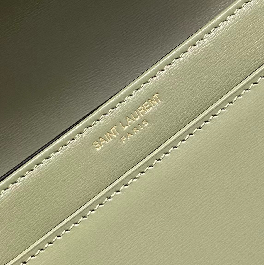 생로랑 금장 가죽 스몰 사첼 백 그린 634306 18.5144cm9.jpg