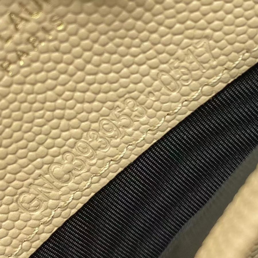 생로랑 금장 마틀라세 모노그램 체인 숄더백 지갑 393953 19411cm 스몰 베이지8.jpg