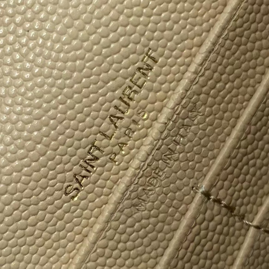 생로랑 금장 마틀라세 모노그램 체인 숄더백 지갑 393953 19411cm 스몰 베이지9.jpg