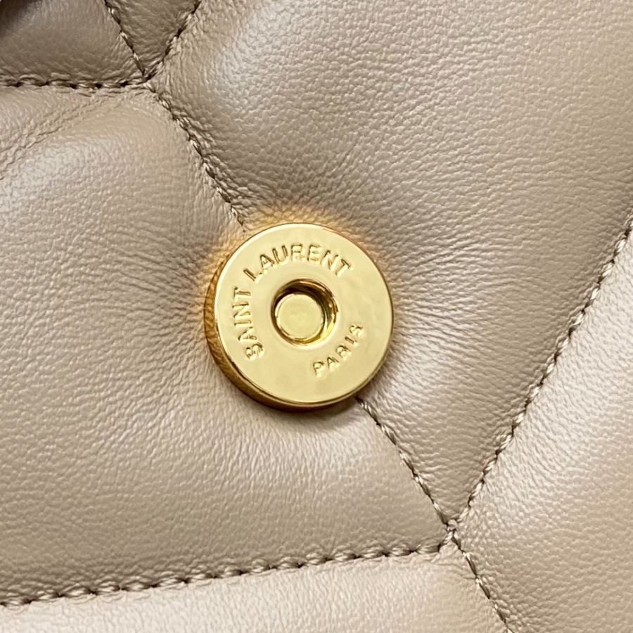 생로랑 나파 퀼팅 가죽 소재 PUFFER 스몰 577476 281118cm 다크 베이지8.jpg