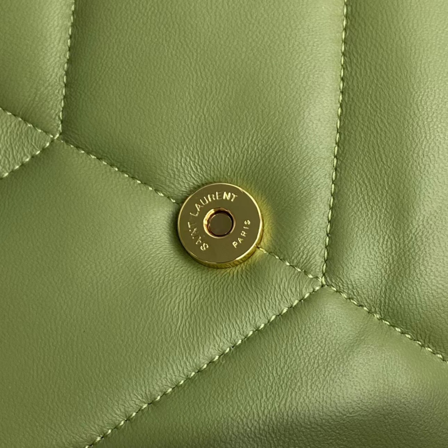 생로랑 나파 퀼팅 가죽 소재 PUFFER 스몰 577476 281118cm 라이트 그린7.jpg