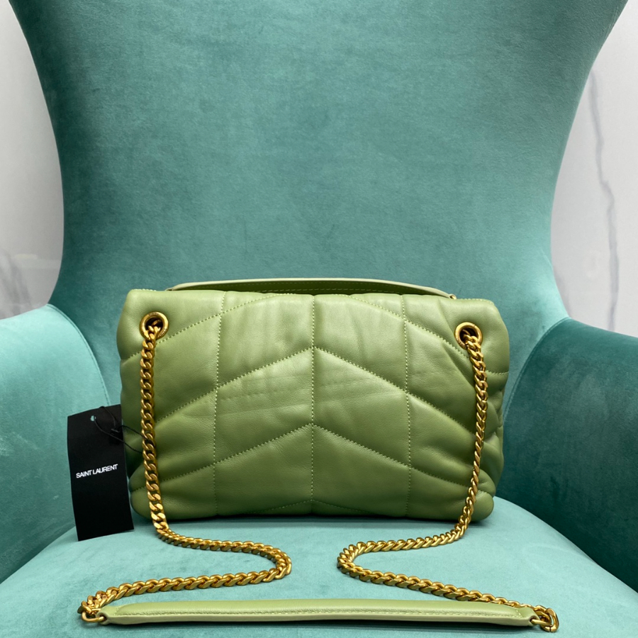 생로랑 나파 퀼팅 가죽 소재 PUFFER 스몰 577476 281118cm 라이트 그린2.jpg
