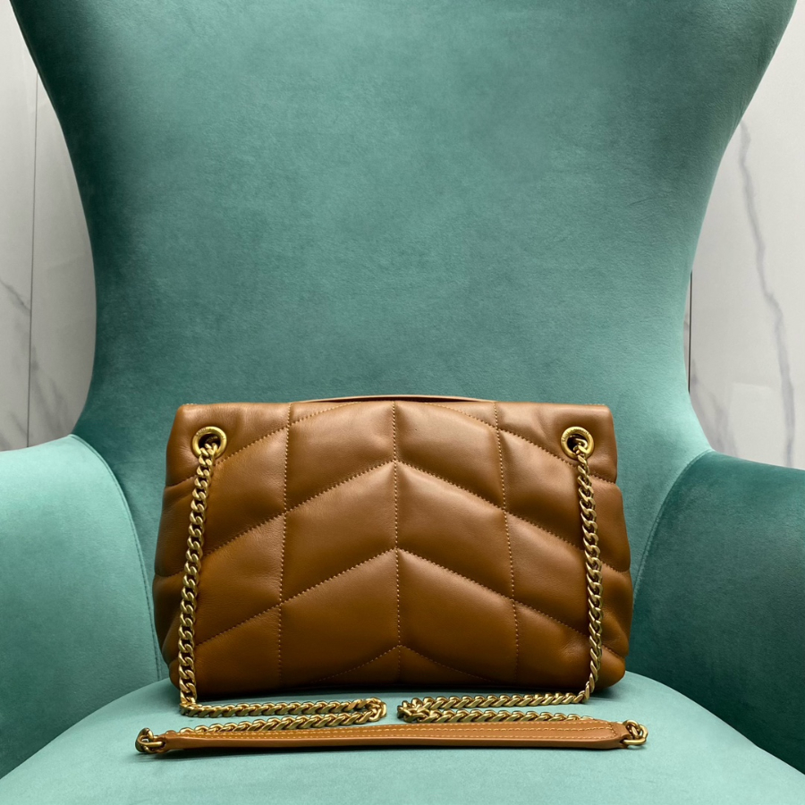 생로랑 나파 퀼팅 가죽 소재 PUFFER 스몰 577476 281118cm 브라운2.jpg