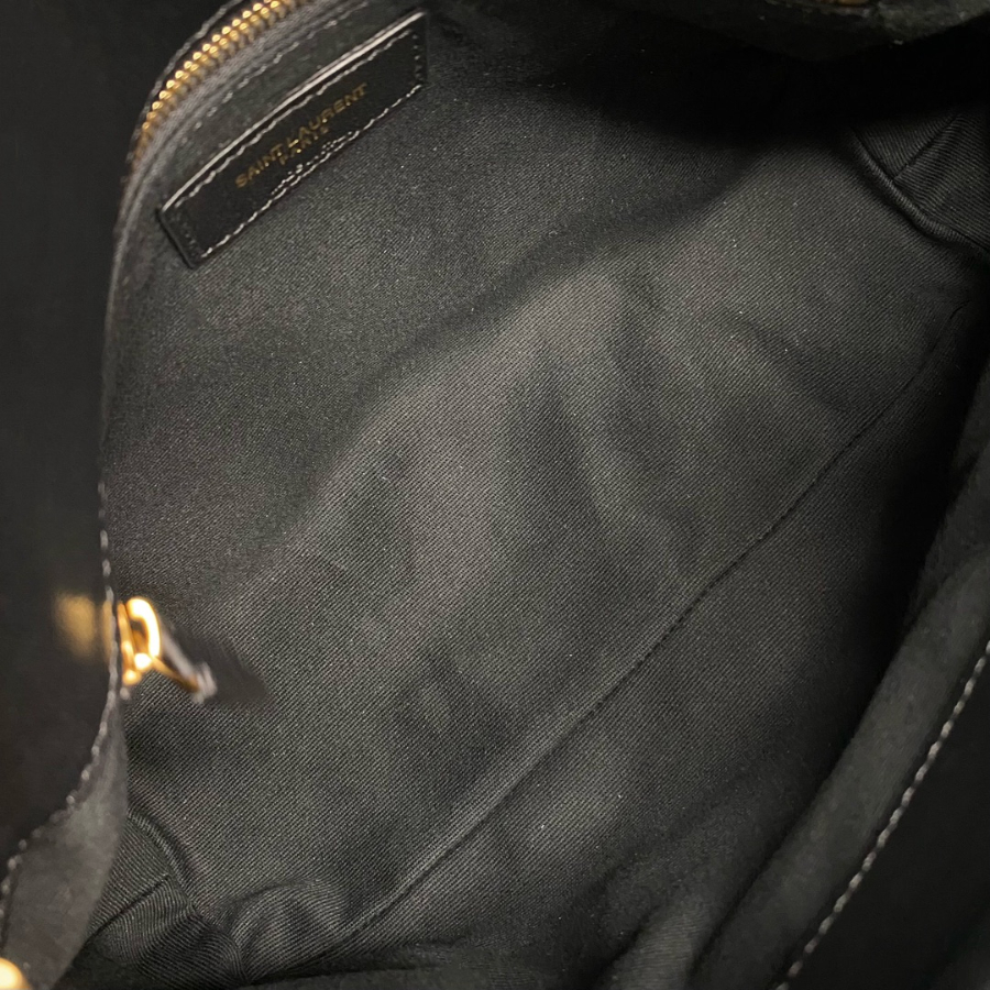 생로랑 나파 퀼팅 가죽 소재 PUFFER 스몰 577476 281118cm 블랙 배색로고6.jpg