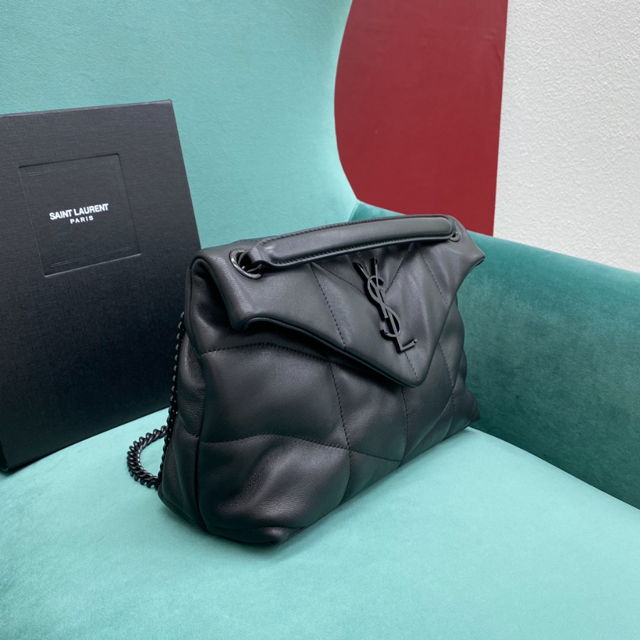 생로랑 나파 퀼팅 가죽 소재 PUFFER 스몰 577476 281118cm 쏘 블랙3.jpg