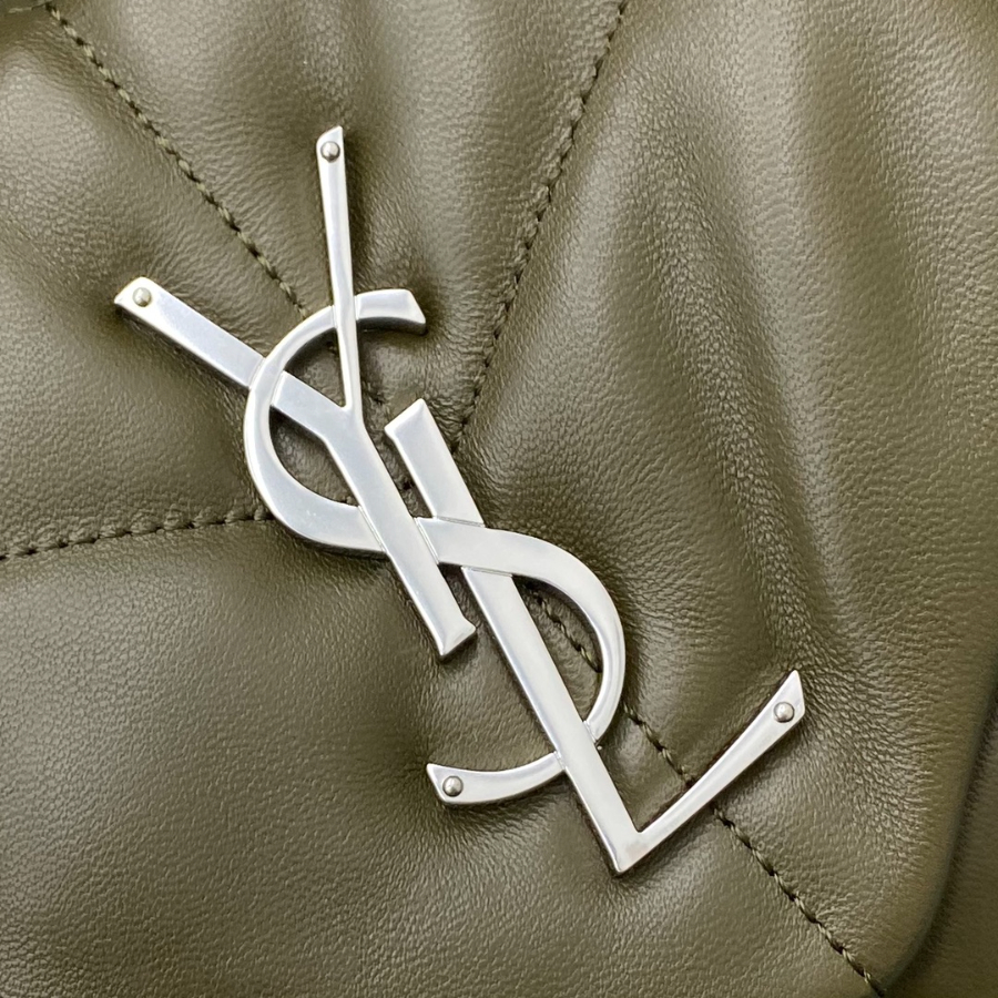 생로랑 나파 퀼팅 가죽 소재 PUFFER 스몰 577476 281118cm 올리브 은장5.jpg