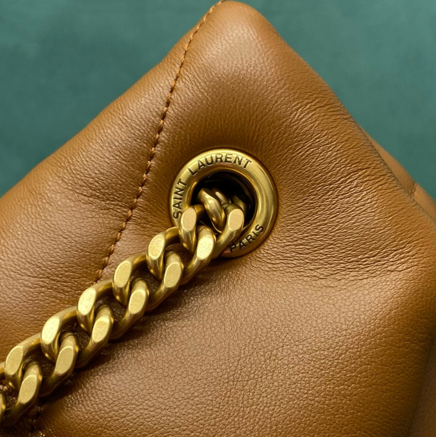 생로랑 나파 퀼팅 소재 PUFFER 577475 331424cm 브라운 금장09.jpg