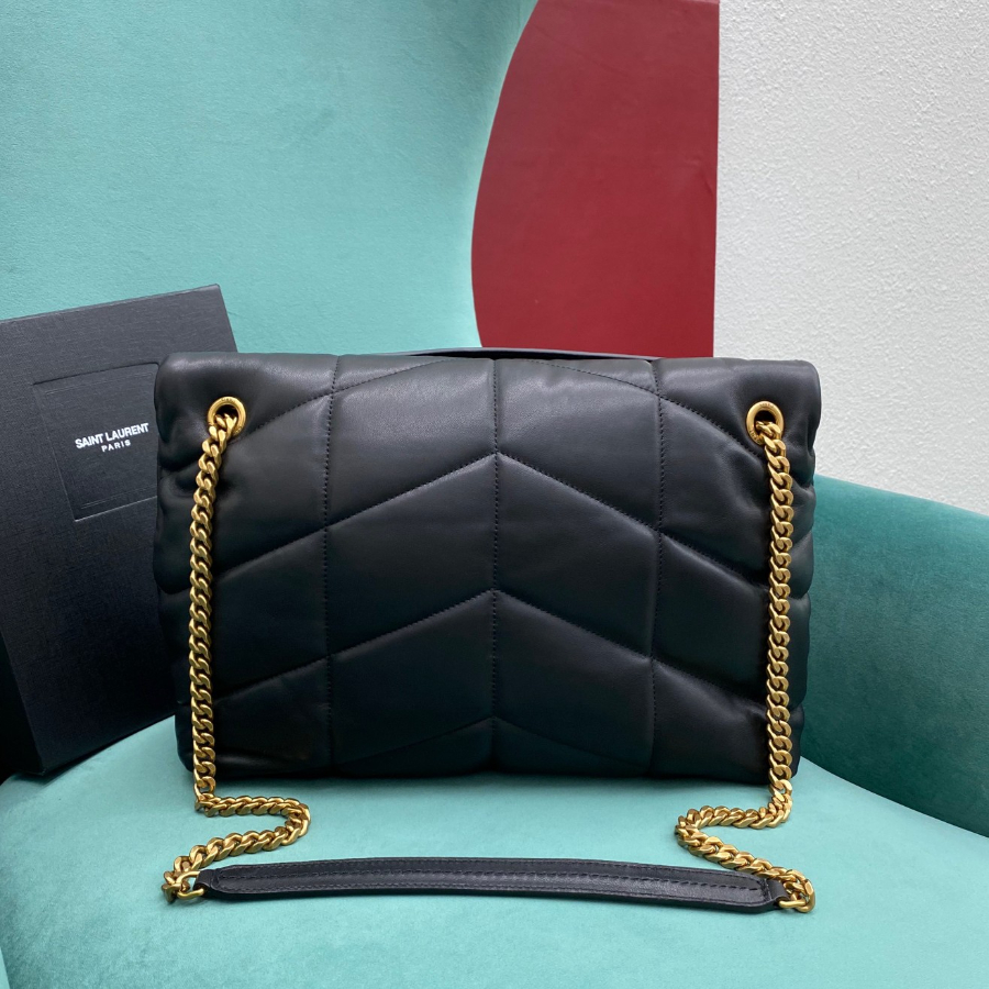 생로랑 나파 퀼팅 소재 PUFFER 577475 331424cm 블랙 금장02.jpg