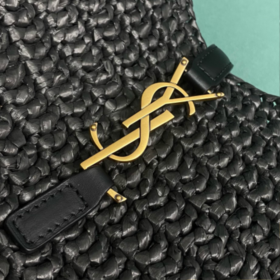 생로랑 라피아 및 가죽 소재의 유연한 le 5 A 7 스몰백 823812 23225cm 블랙07.jpg