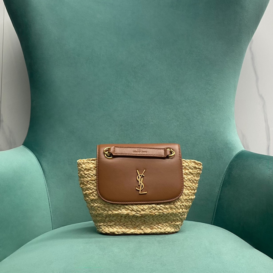 생로랑 라피아 및 빈티지 베지터블 태닝 가죽 소재의 MANON 미니 백 774269 23612cm1.jpg