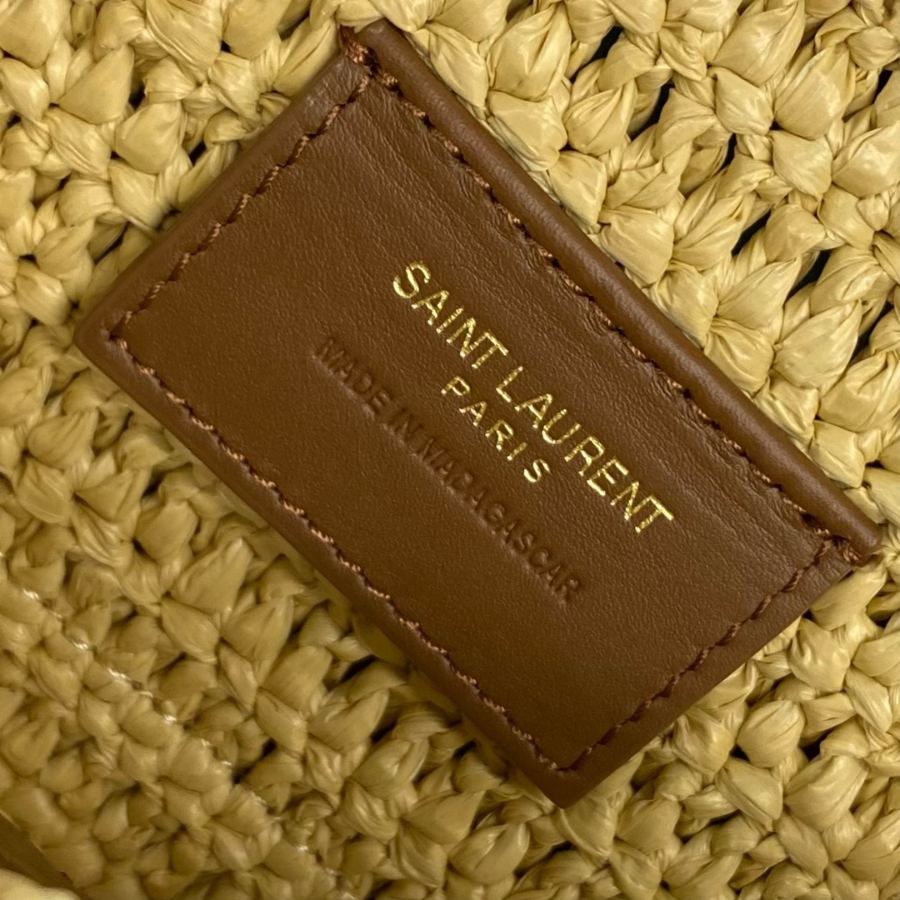 생로랑 라피아 소재의 ICARE 772191 38843cm 다크 누드8.jpg