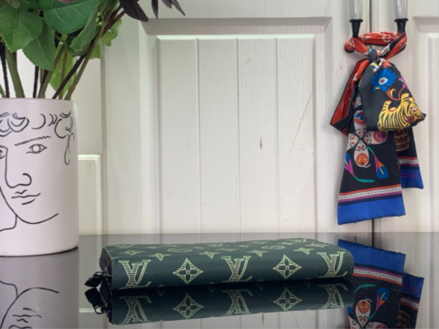 루이비통 지피 월릿 장지갑 흑녹색 M27178 21102.5cm5.jpg