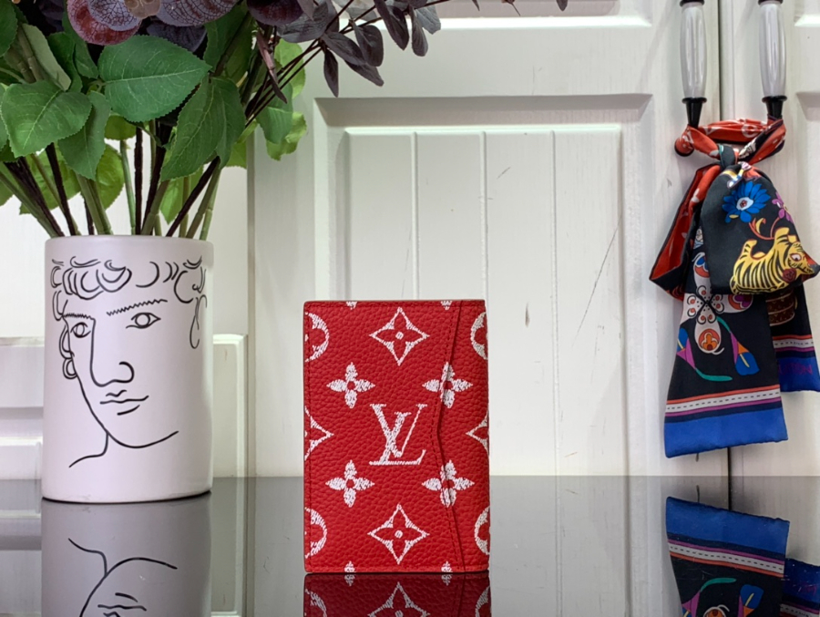 루이비통 포켓 오거나이저 카드지갑 M61696 M26080 17.511cm 레드2.jpg