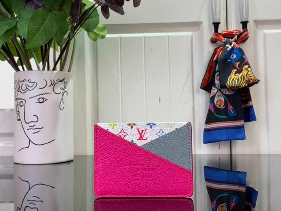 루이비통 LV x TM 크리스크로스 카드지갑 M14091 1070.3cm 레드1.jpg