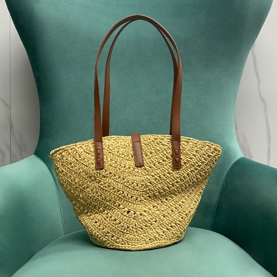 생로랑 라피아 토트백 751240 17.517.525cm 다크 누드2.jpg