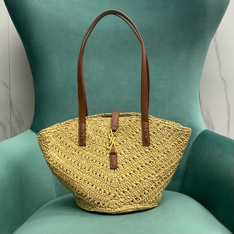 생로랑 라피아 토트백 751240 17.517.525cm 다크 누드1.jpg