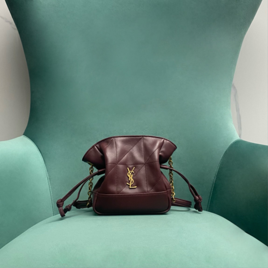 생로랑 램스킨 소재 JAMIE 미니 숄더 파우치 와인 859174 14.515.58cm01.jpg