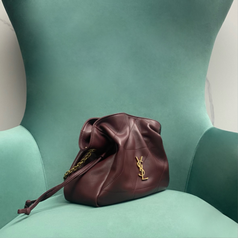 생로랑 램스킨 소재 JAMIE 숄더 파우치 862712 261812.5cm 와인04.jpg