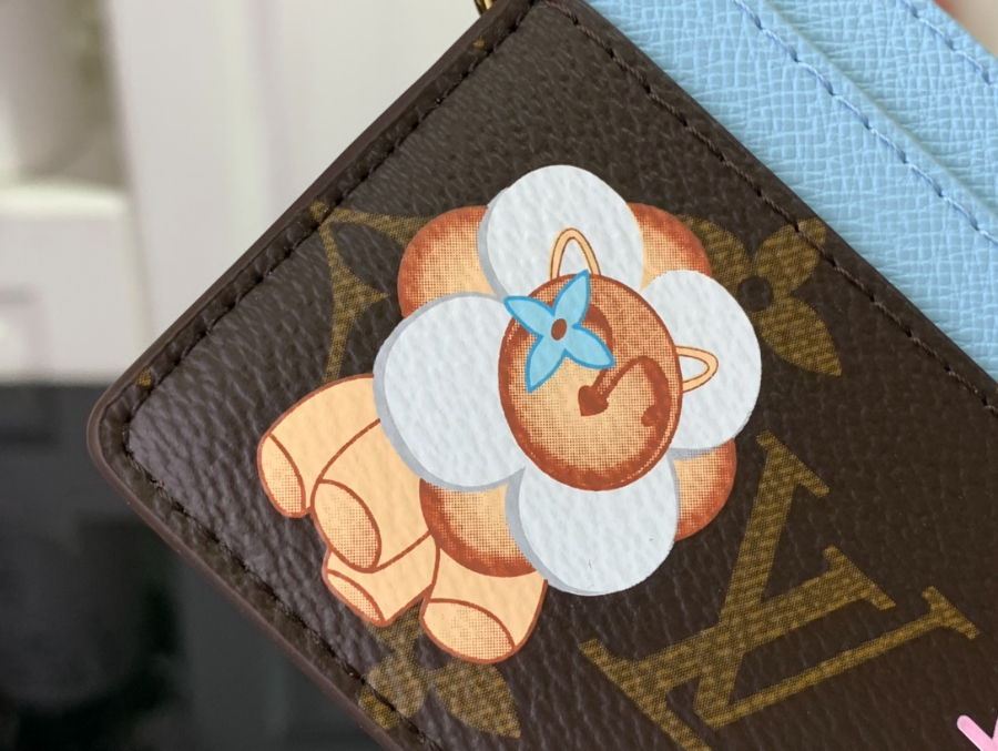 루이비통 LV CHARMS 눈송이 카드지갑 M12227 7.30.310.2cm6.jpg