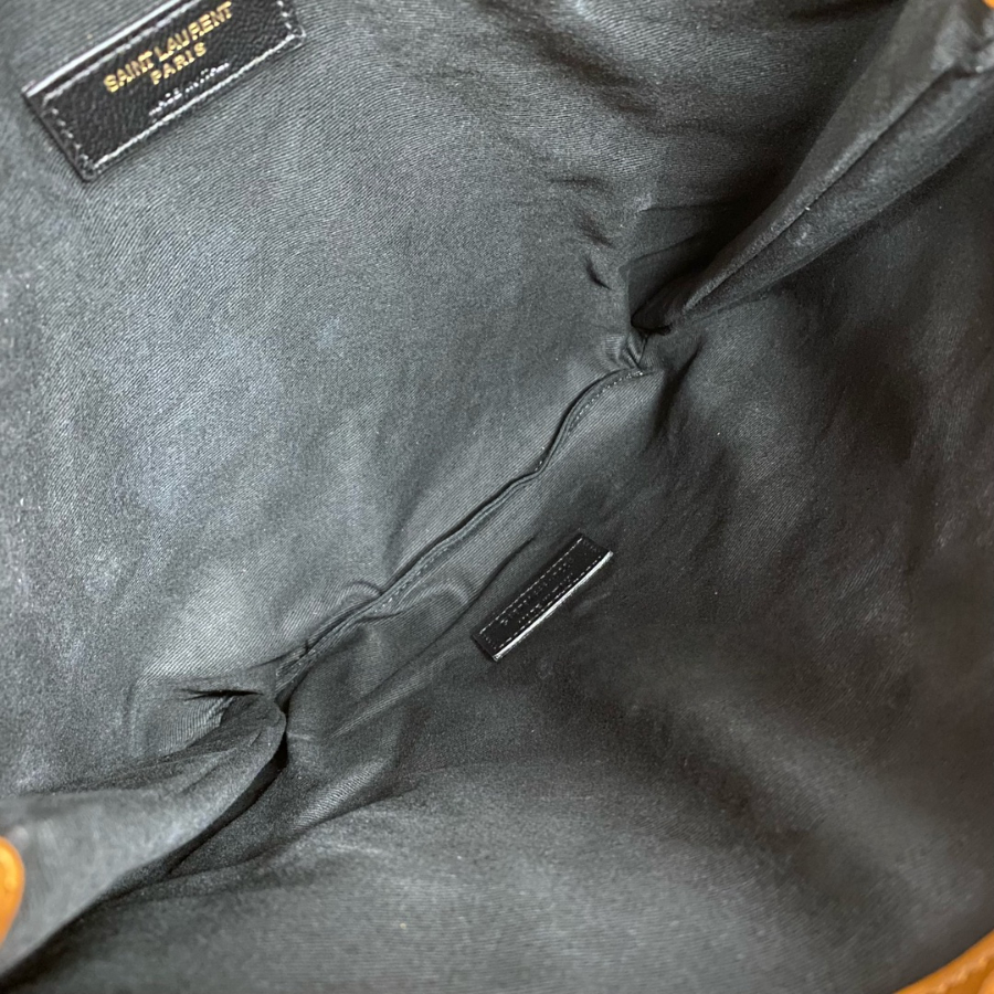 생로랑 램스킨 소재의 JAMIE POCHON 781666 28233cm 브라운8.jpg