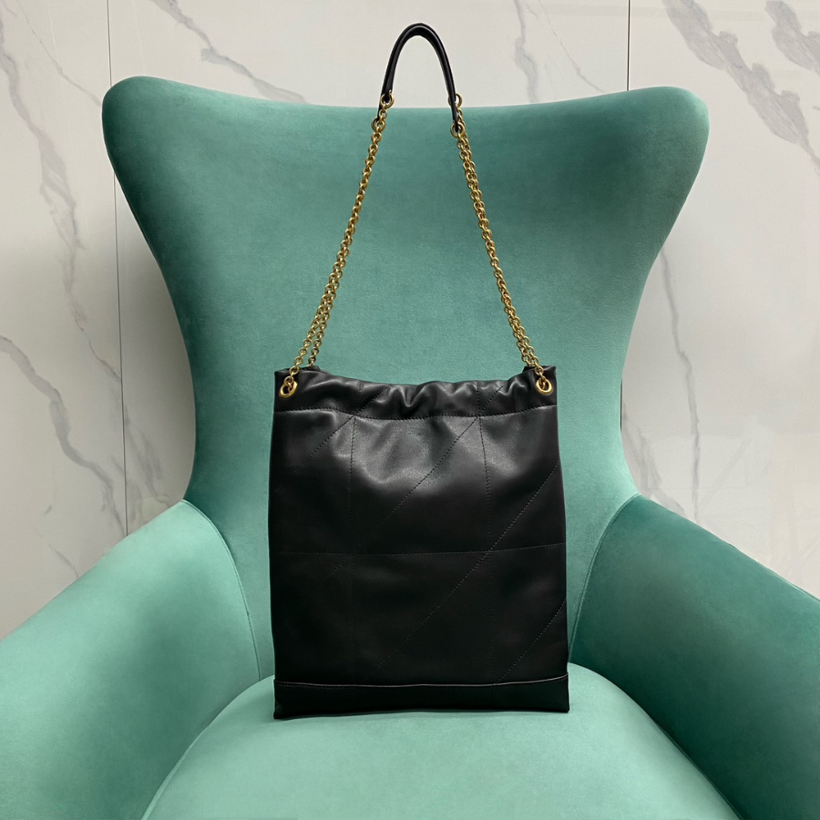 생로랑 램스킨 소재의 JAMIE POCHON 781666 28233cm 블랙2.jpg