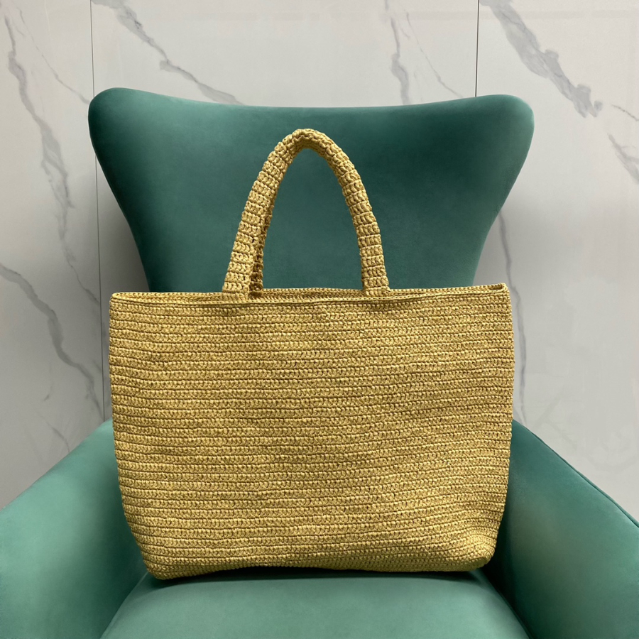 생로랑 로고 라피아 토트백 776763 428.533cm 다크 누드2.jpg