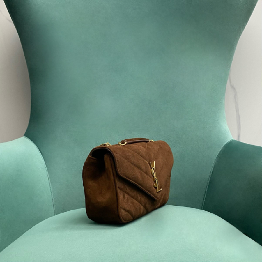 생로랑 루루 스몰 마테라쎄 스웨이드 브라운 커피 24146cm 80143703.jpg