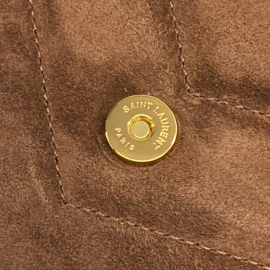 생로랑 루루 스몰 마테라쎄 스웨이드 브라운 커피 24146cm 80143707.jpg